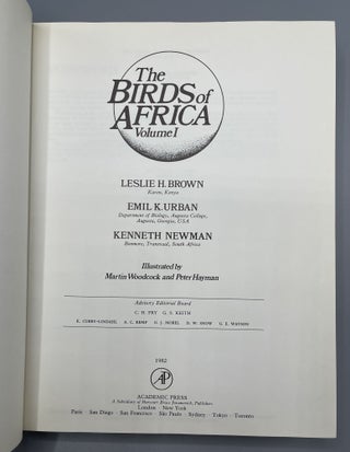 The Birds of Africa [Volumes 1-6]