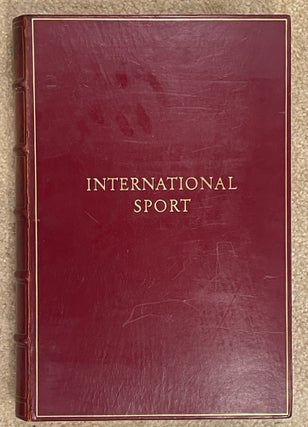 Item #10602 International Sport: The Anglo-American Equestrian World. Alphons STOCK
