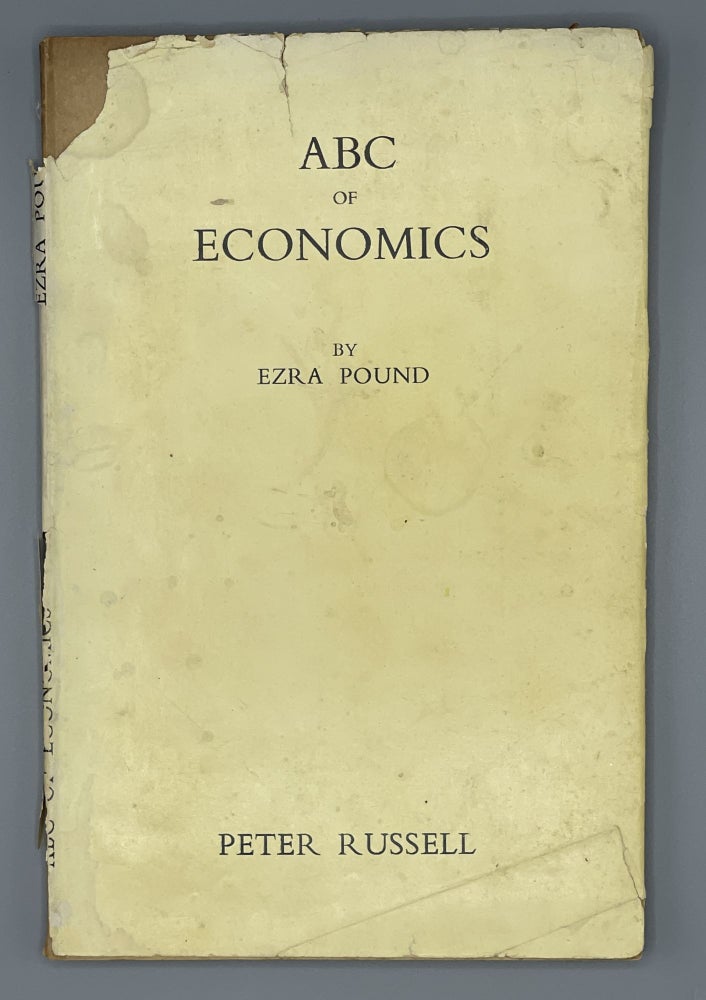 Item #10678 ABC Of Economics. Ezra POUND.