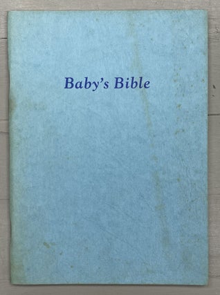 Item #10779 Baby's Bible. Charlotte H. NOLAND