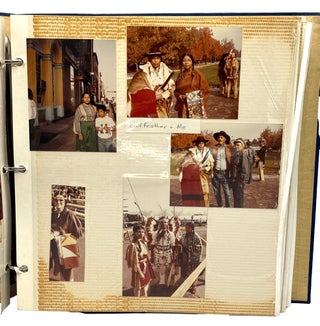 Item #10801 Photograph Album Documenting Pow-Pows and Other Native American Events in the...