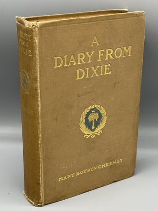 Item #11000 A Diary From Dixie. Mary Boykin CHESNUT