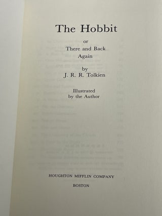 The Hobbit. Or There and Back Again
