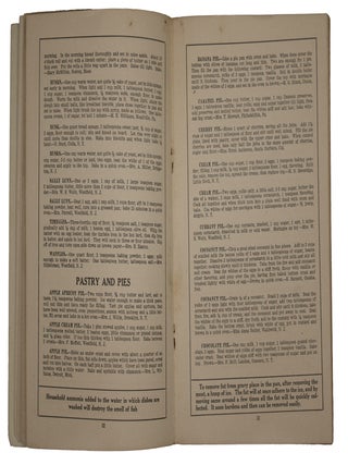 Savings and Thrift Cookbook