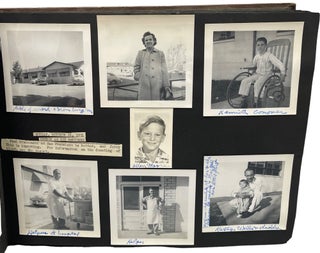 Photograph Album and Scrapbook Documenting a California Boy's Fight With Polio in the 1950s