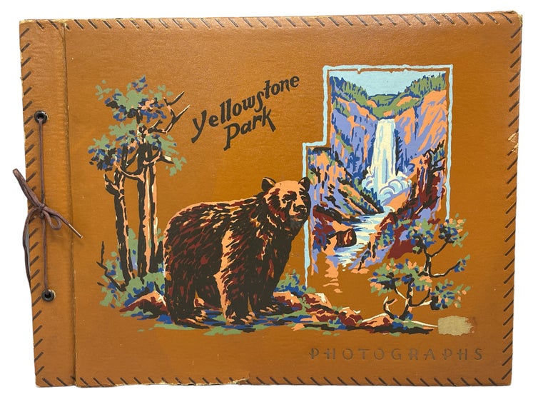 Item #11422 Photograph Album Compiled by Yellowstone "Savage" Shirley Hoff, Documenting Her Summer Working in Yellowstone National Park