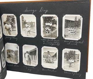 Photograph Album Compiled by Yellowstone "Savage" Shirley Hoff, Documenting Her Summer Working in Yellowstone National Park