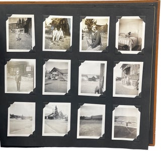 Photograph Album Compiled by Yellowstone "Savage" Shirley Hoff, Documenting Her Summer Working in Yellowstone National Park