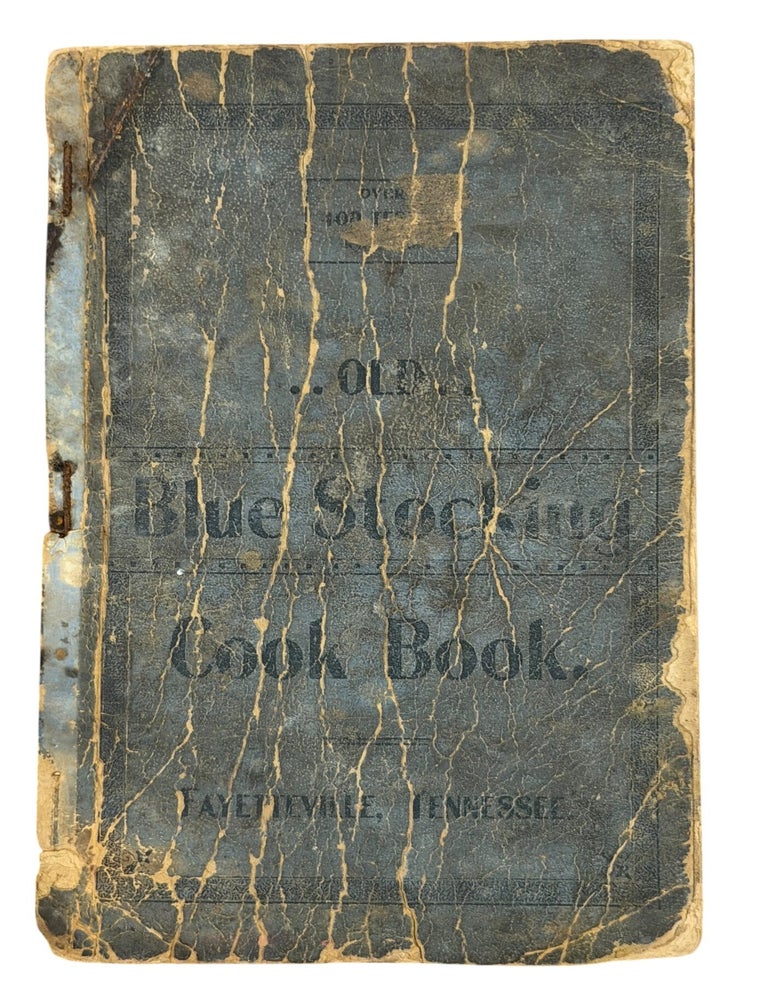 Item #11664 Old Blue Stocking Cook Book