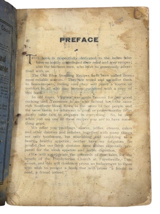 Old Blue Stocking Cook Book