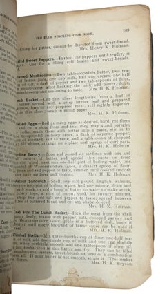 Old Blue Stocking Cook Book