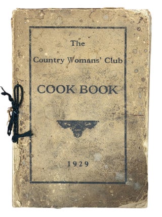 Item #12343 The Country Woman's Club Cook Book