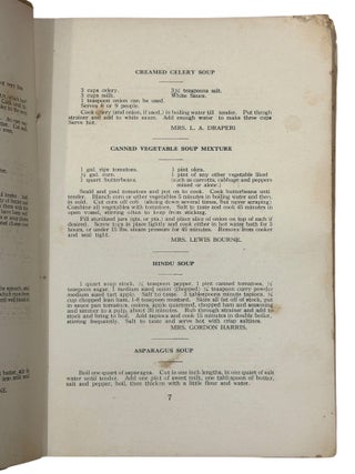 The Country Woman's Club Cook Book