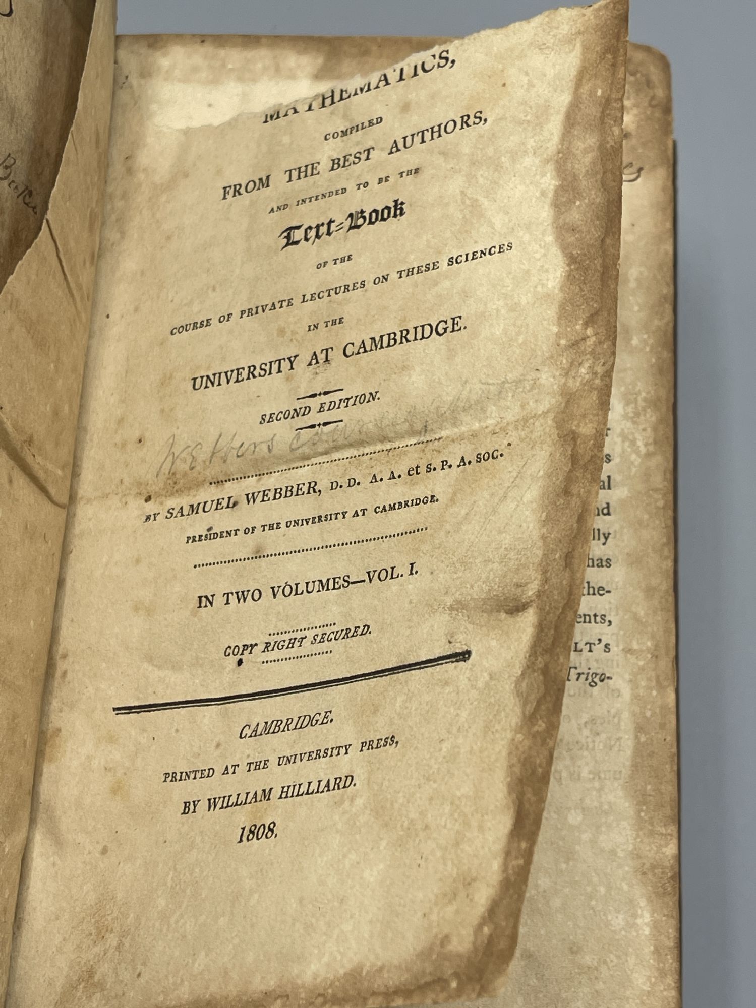 Mathematics, Compiled from the Best Authors, and Intended to be the ...
