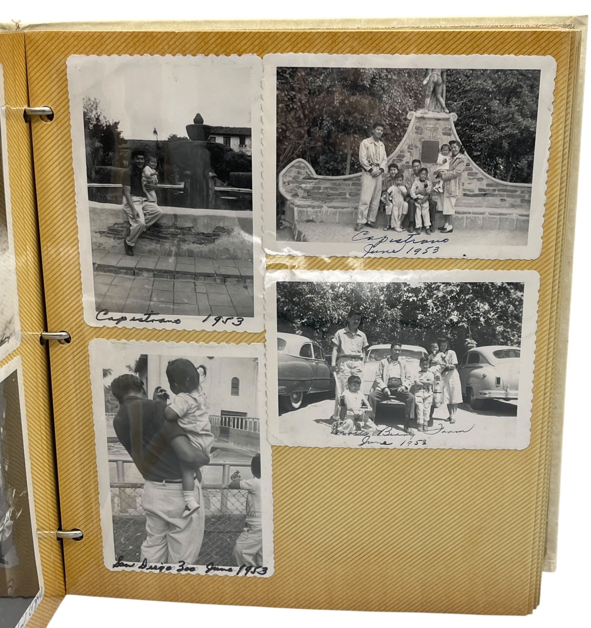 Photo Album Documenting the Childhood of Robin Nishiyama of California