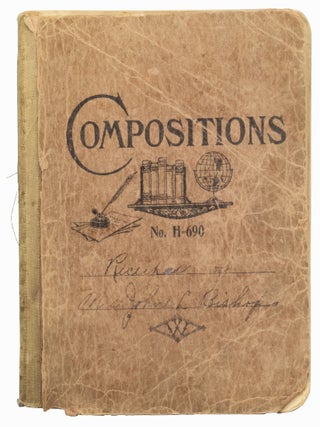 Manuscript Cookbook Compiled by Monie Bishop of Orange County, California