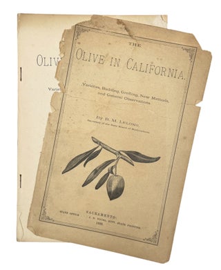 The Olive in California. Varieties, Budding, Grafting, New Methods, and General Observations