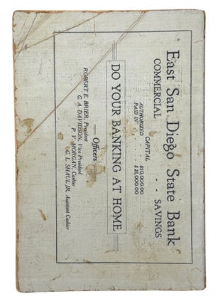 Exposition Cook Book. Compiled from Tested Recipes of the Ladies of East San Diego, California
