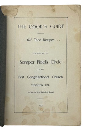 The Cook's Guide. 625 Tried Recipes.