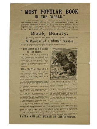 Item #14695 Most Popular Book In The World...Black Beauty