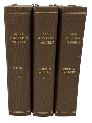 The Novels of Jane Austen in Ten Volumes (Vols 1, 4 and 7 only)