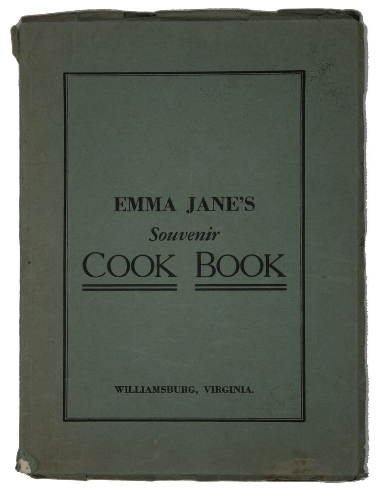 Item #14718 Emma Jane's Souvenir Cook Book
