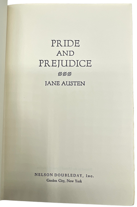 Pride and Prejudice, Sense and Sense and Sensibility