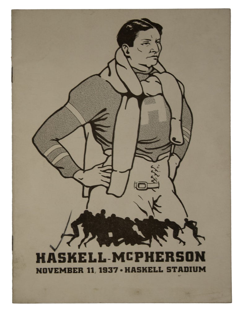 Item #15199 Haskell-McPherson. November 11, 1937. Haskell Stadium.