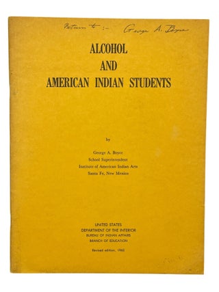 Alcohol and American Indian Students