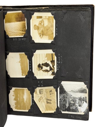 Photograph Album Compiled by Dominic McCluskey, an Alaskan Native Student at the Chemawa Indian...