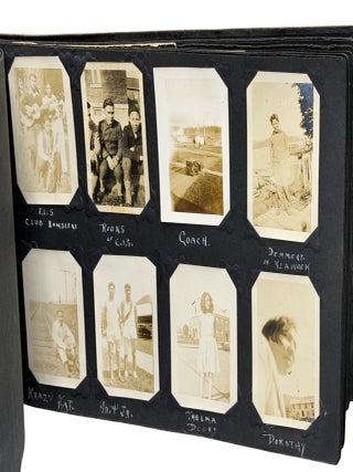 Photograph Album Compiled by Dominic McCluskey, an Alaskan Native Student at the Chemawa Indian School