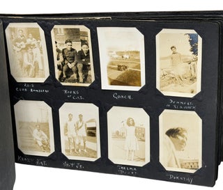 Photograph Album Compiled by Dominic McCluskey, an Alaskan Native Student at the Chemawa Indian School