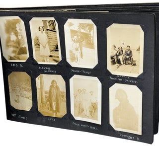 Photograph Album Compiled by Dominic McCluskey, an Alaskan Native Student at the Chemawa Indian School