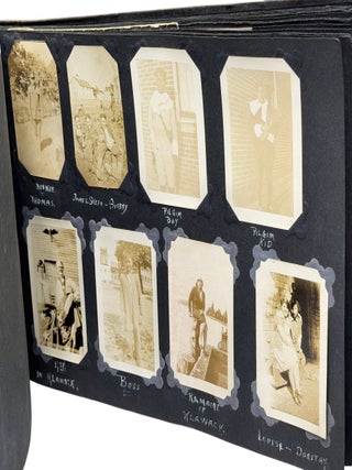 Photograph Album Compiled by Dominic McCluskey, an Alaskan Native Student at the Chemawa Indian School