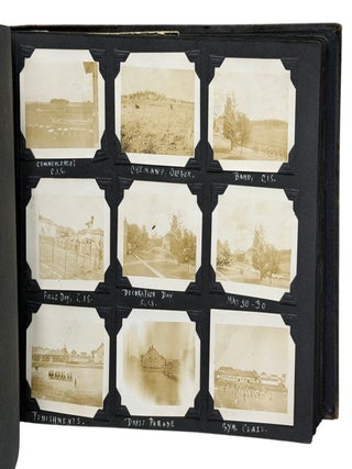 Photograph Album Compiled by Dominic McCluskey, an Alaskan Native Student at the Chemawa Indian School