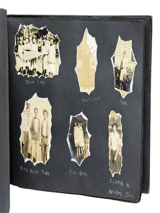 Photograph Album Compiled by Dominic McCluskey, an Alaskan Native Student at the Chemawa Indian School