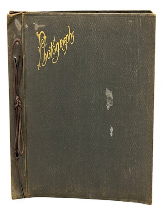 Photograph Album Compiled by Dominic McCluskey, an Alaskan Native Student at the Chemawa Indian School