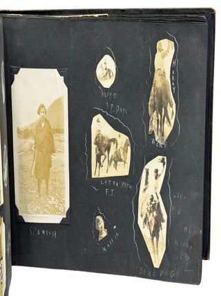 Photograph Album Compiled by Dominic McCluskey, an Alaskan Native Student at the Chemawa Indian School