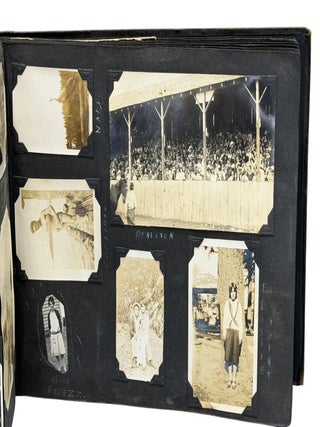 Photograph Album Compiled by Dominic McCluskey, an Alaskan Native Student at the Chemawa Indian School