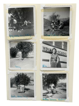 Collection of Photographs Belonging to Florrine Antone, a Student at the Phoenix Indian School
