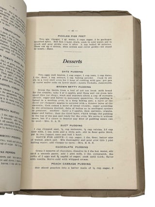 Jamestown Cook Book