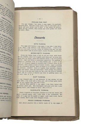 Jamestown Cook Book