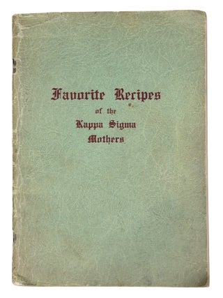 Item #15434 Favorite Recipes of the Kappa Sigma Mothers
