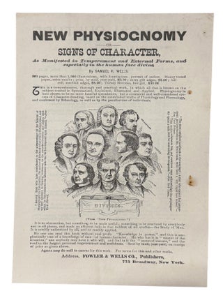 New Physiognomy Or Signs of Character, As Manifested in Temperament and External Forms and...