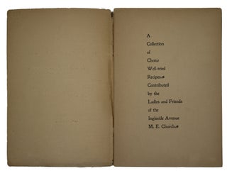 Ladies Aid Society Cook Book