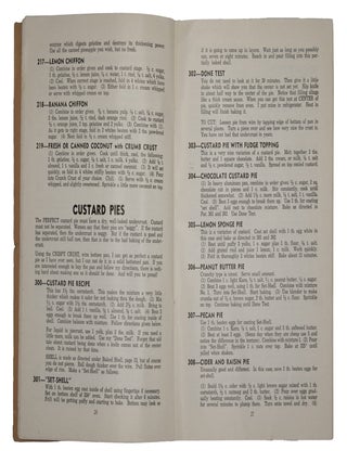 Aunt Chick&rsquo;s Pies. Recipes compiled-Methods Developed Non-Stick Pastry Canvas and Crispy Crust Pie Pan.