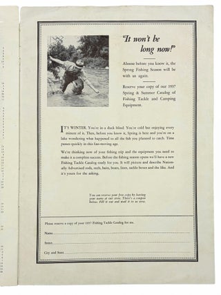 (Sample Copy) Sporting Goods Dealers Fall and Winter Catalog Published annually for the trade by Hunting & Fishing--National Sportsman 1936
