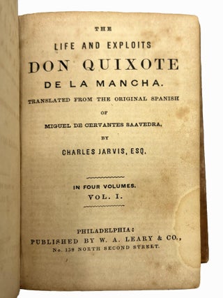 The Life and Exploits Don Quixote De La Mancha