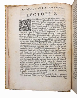 De Aure Humana Tractatus In Quo Integra Auris Fabrica, Multis Novis Inventis & Iconismis Illustrata