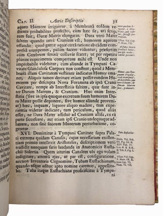 De Aure Humana Tractatus In Quo Integra Auris Fabrica, Multis Novis Inventis & Iconismis Illustrata